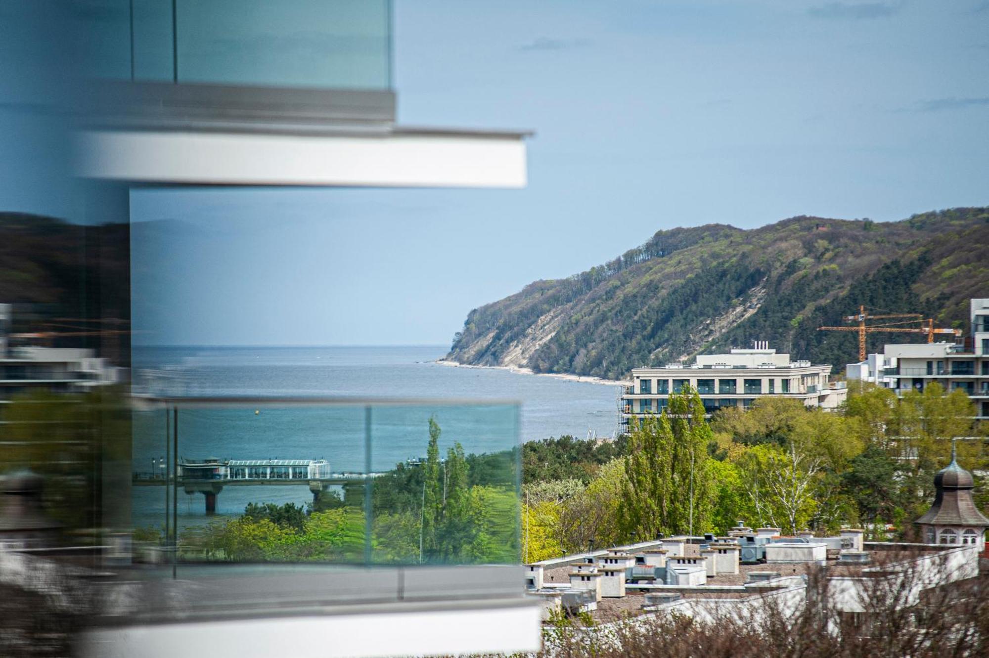 Wave Panorama 8Th Floor Sea View Apartment Miedzyzdroje Ngoại thất bức ảnh