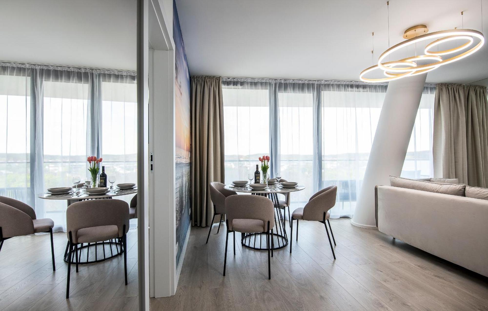 Wave Panorama 8Th Floor Sea View Apartment Miedzyzdroje Ngoại thất bức ảnh