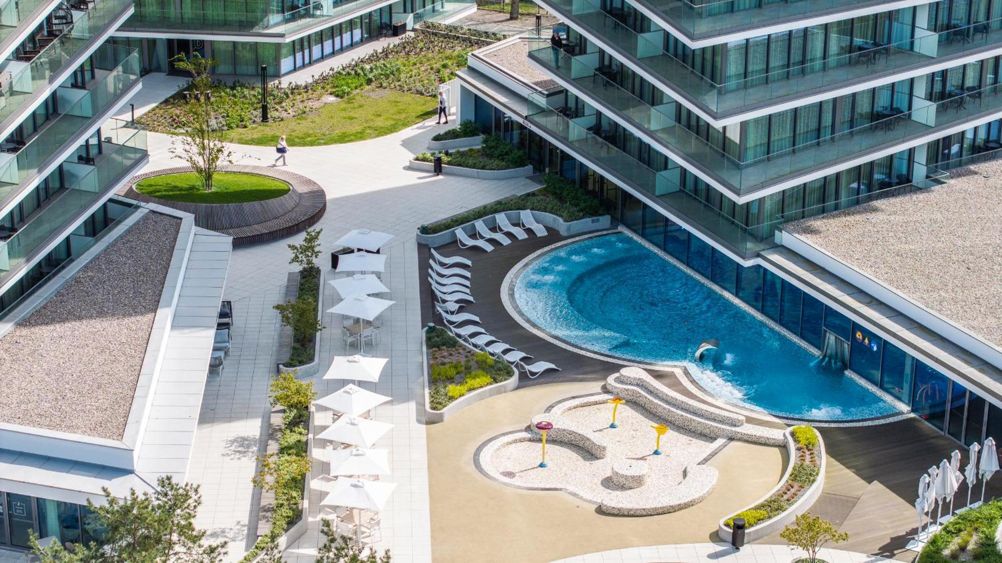 Wave Panorama 8Th Floor Sea View Apartment Miedzyzdroje Ngoại thất bức ảnh