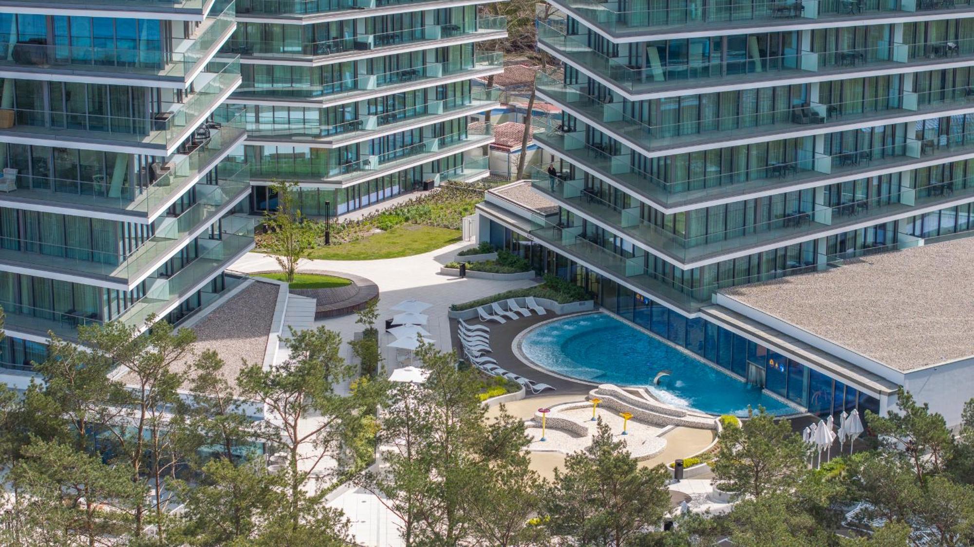 Wave Panorama 8Th Floor Sea View Apartment Miedzyzdroje Ngoại thất bức ảnh